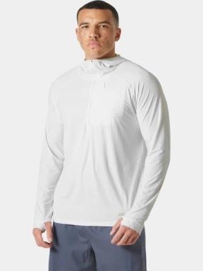 Helly Hansen Shine Solen 1/2 Zip Hoodie férfi kapucnis pulóver fehér színben 1