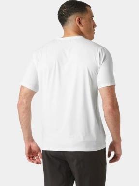 Helly Hansen Shine Solen T-Shirt férfi rövid ujjú sport póló fehér színben 3