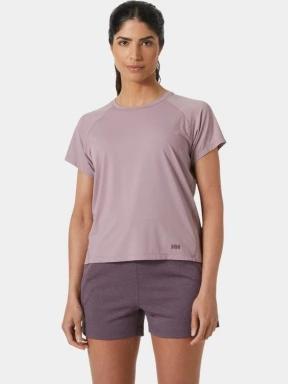 Helly Hansen W Shine Solen T-Shirt női rövid ujjú póló lila színben 1