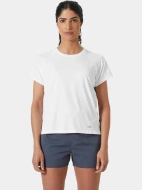 Helly Hansen W Shine Solen T-Shirt női rövid ujjú sport póló fehér színben 1