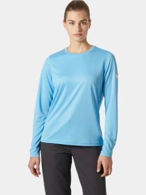 Helly Hansen W Hh Tech Crew Ls 2.0 női hosszú ujjú póló világoskék színben 1