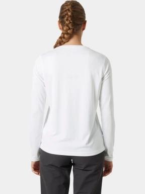 Helly Hansen W Hh Tech Crew Ls női hosszú ujjú sport póló fehér színben 3