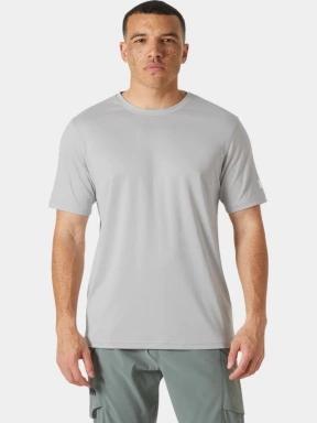Helly Hansen Hh Tech T-Shirt 2.0 férfi rövid ujjú sport póló szürke színben 1