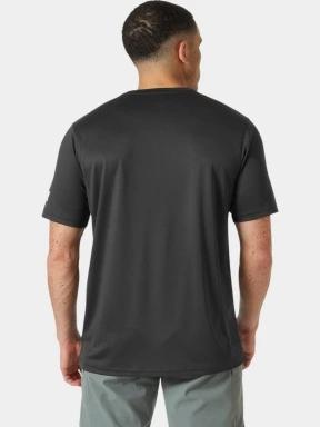 Helly Hansen Hh Tech T-Shirt 2.0 férfi rövid ujjú sport póló fekete színben 3