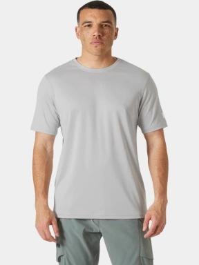 Helly Hansen Hh Tech T-Shirt férfi rövid ujjú sport póló szürke színben 1