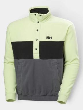 Helly Hansen Daybreaker Hugg Snap Fleece férfi polár pulóver világoszöld színben 1