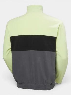 Helly Hansen Daybreaker Hugg Snap Fleece férfi polár pulóver világoszöld színben 3