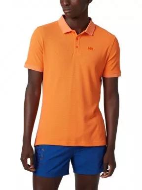 Helly Hansen Driftline Polo férfi galléros póló narancssárga színben 1