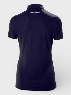 Helly Hansen W Crewline Polo női galléros póló sötétkék színben 3
