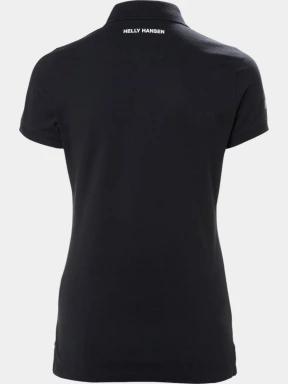 Helly Hansen W Crew Pique 2 Polo női galléros póló sötétkék színben 3