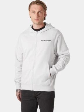 Helly Hansen Core Zip Hoodie férfi kapucnis pulóver szürke színben 1