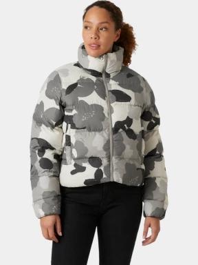 Helly Hansen W Jade Puffer Jacket női steppelt átmeneti kabát szürke színben 1