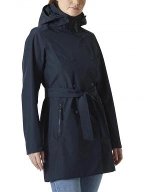Helly Hansen W Welsey Ii Trench női esőkabát sötétkék színben 1