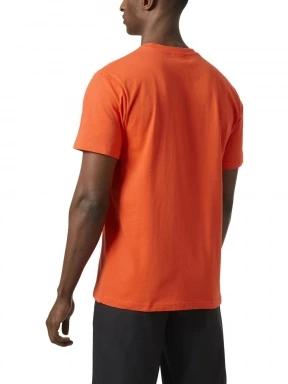 Helly Hansen Hh Box T férfi rövid ujjú póló narancssárga színben 3