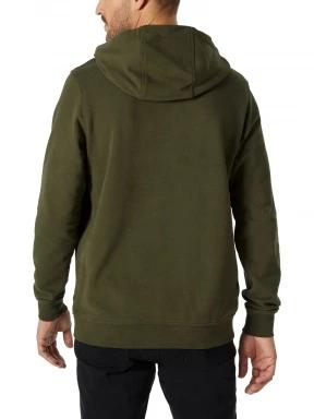 Helly Hansen Hh Box Hoodie férfi kapucnis pulóver oliva színben 3
