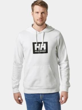 Helly Hansen Hh Box Hoodie férfi kapucnis pulóver fehér színben 1