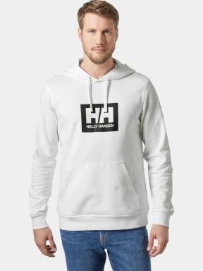 Helly Hansen Hh Box Hoodie férfi kapucnis pulóver fehér színben 1