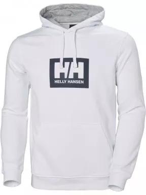 Helly Hansen Hh Box Hoodie férfi kapucnis pulóver fehér színben 1