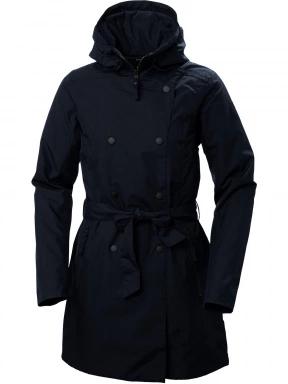 Helly Hansen W Welsey Ii Trench Insulated női átmeneti kabát sötétkék színben 1