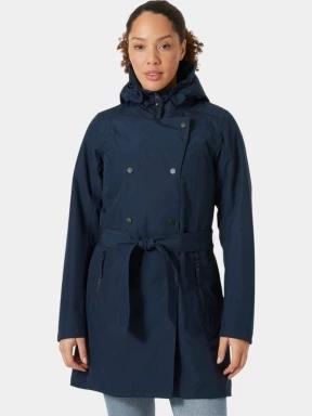 Helly Hansen W Welsey Ii Trench Insulated női esőkabát sötétkék színben 1