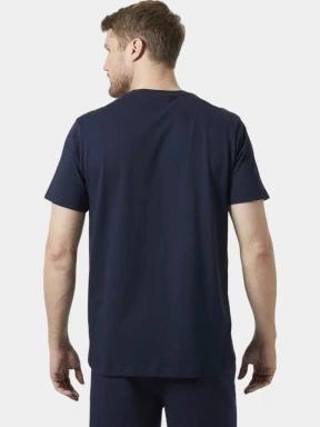 Helly Hansen Core T-Shirt férfi rövid ujjú póló sötétkék színben 3