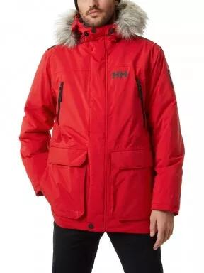 Helly Hansen Reine Parka férfi télikabát piros színben 1