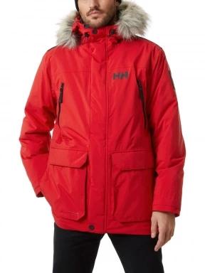 Helly Hansen Reine Parka férfi télikabát piros színben 1