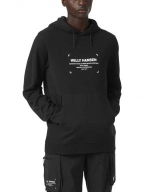 Helly Hansen Move Sweat Hoodie férfi kapucnis pulóver fekete színben 1