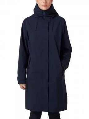 Helly Hansen W Victoria Spring Coat női utcai kabát sötétkék színben 1