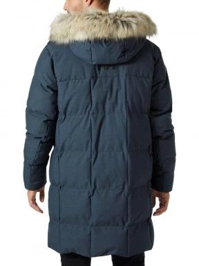Helly Hansen Alby Parka férfi télikabát sötétkék színben 3
