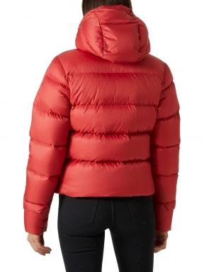 Helly Hansen W Essence Down Jacket női utcai kabát piros színben 3