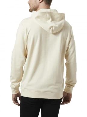Helly Hansen Core Graphic Sweat Hoodie férfi kapucnis pulóver homok színben 3