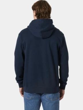 Helly Hansen Core Graphic Sweat Hoodie férfi kapucnis pulóver sötétkék színben 3
