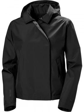 Helly Hansen W T2 Rain Jacket női esőkabát fekete színben 1