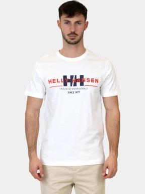 Helly Hansen Core Graphic T férfi rövid ujjú póló fehér színben 1