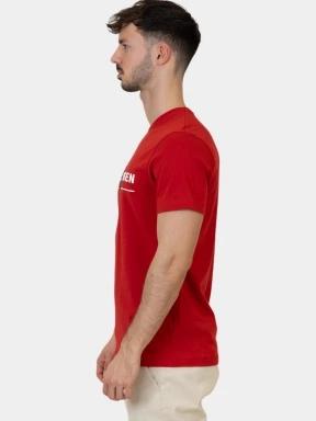 Helly Hansen Core Graphic T férfi rövid ujjú póló piros színben 3