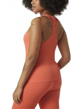 Helly Hansen W Allure Seamless Singlet női atléta sárga színben 3