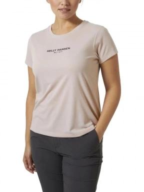 Helly Hansen W Allure T-Shirt női rövid ujjú póló rózsaszín színben 1