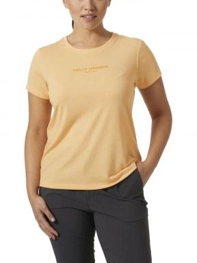 Helly Hansen W Allure T-Shirt női rövid ujjú póló narancssárga színben 1