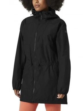 Helly Hansen W Essence Mid Rain Coat női esőkabát fekete színben 1