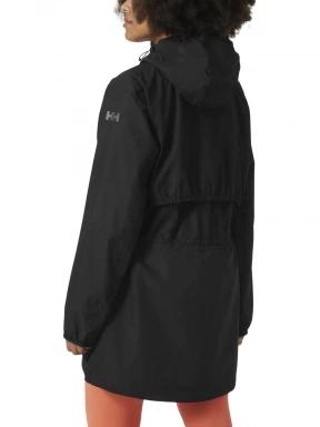 Helly Hansen W Essence Mid Rain Coat női esőkabát fekete színben 3
