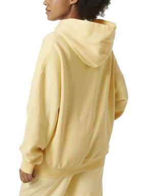 Helly Hansen W Allure Hoodie női kapucnis pulóver sárga színben 3