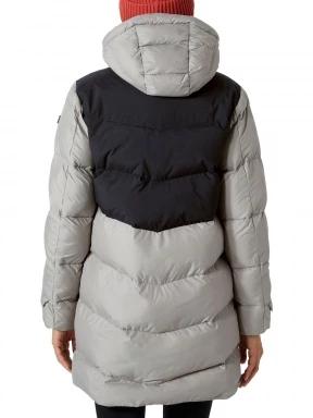 Helly Hansen W Explorer Puffy Parka női utcai kabát szürke színben 3