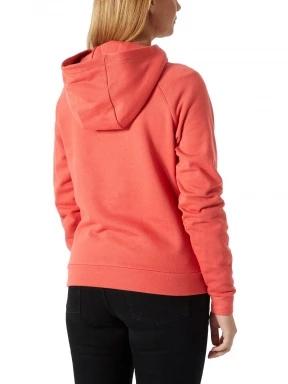Helly Hansen W Core Hoodie női kapucnis pulóver piros színben 3