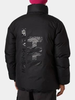 Helly Hansen Yu 23 Reversible Puffer férfi télikabát fekete színben 3