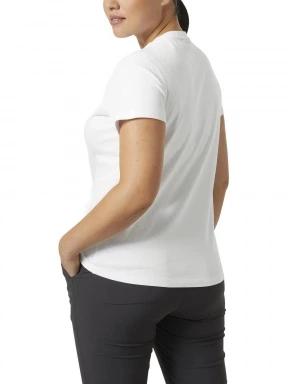 Helly Hansen W Core Graphic T-Shirt női rövid ujjú póló fehér színben 3