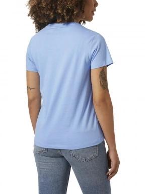 Helly Hansen W Core Graphic T-Shirt női rövid ujjú póló világoskék színben 3
