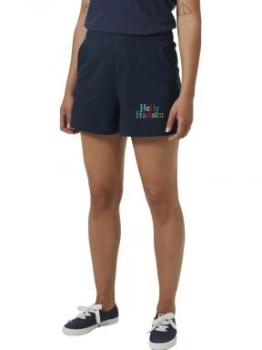 Helly Hansen W Core Sweat Shorts női rövidnadrág sötétkék színben 1