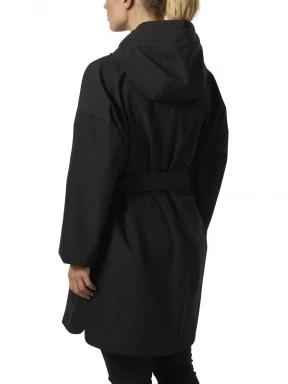 Helly Hansen W Lilja Belted Poncho női esőkabát fekete színben 3