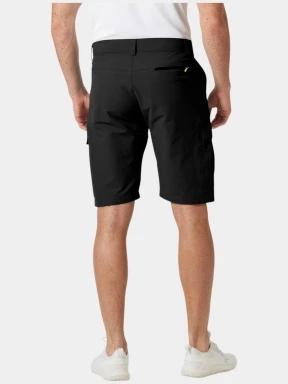 Helly Hansen Hh Qd Cargo Shorts férfi oldalzsebes rövidnadrág fekete színben 3